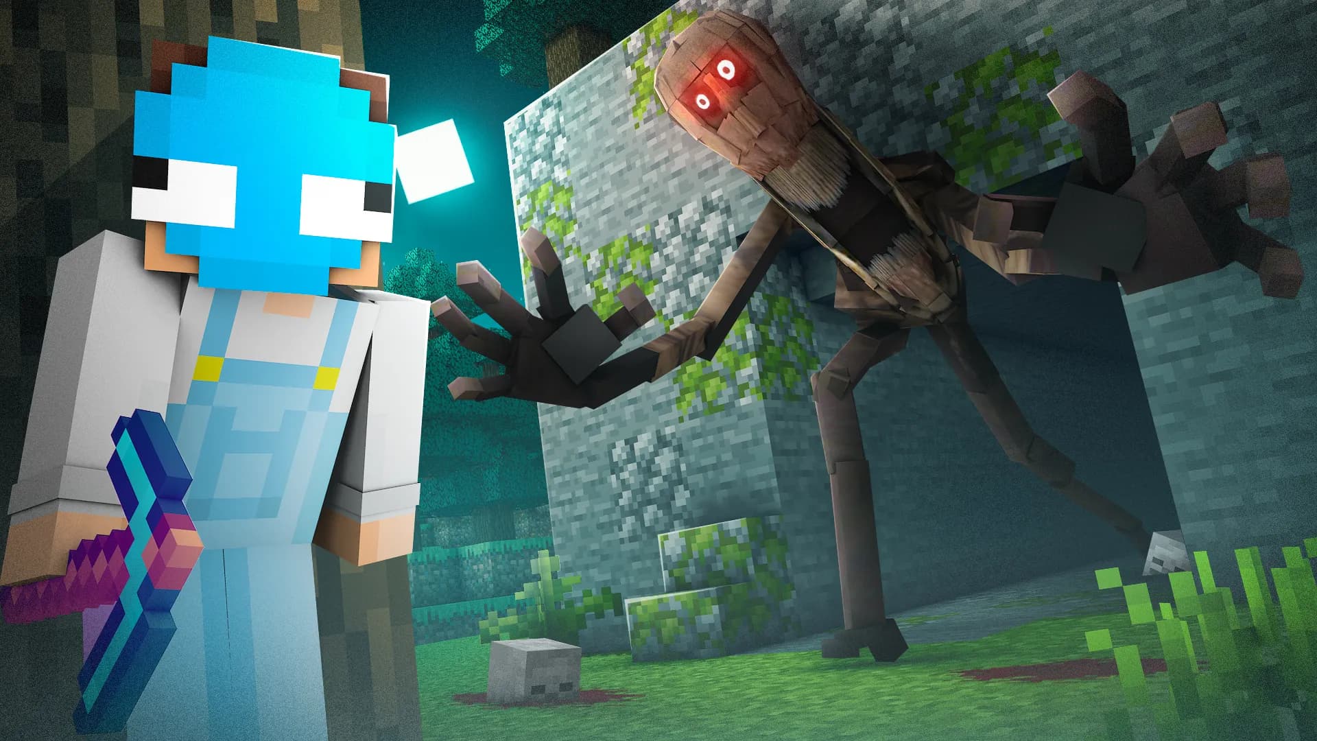 YouTube thumbnail design by ExtoArts — Cavewisp