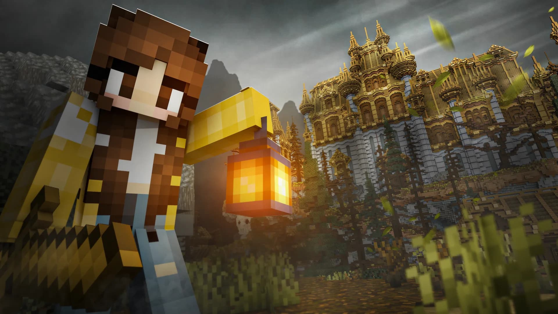 YouTube thumbnail design by ExtoArts — Mitshuha Hunted House