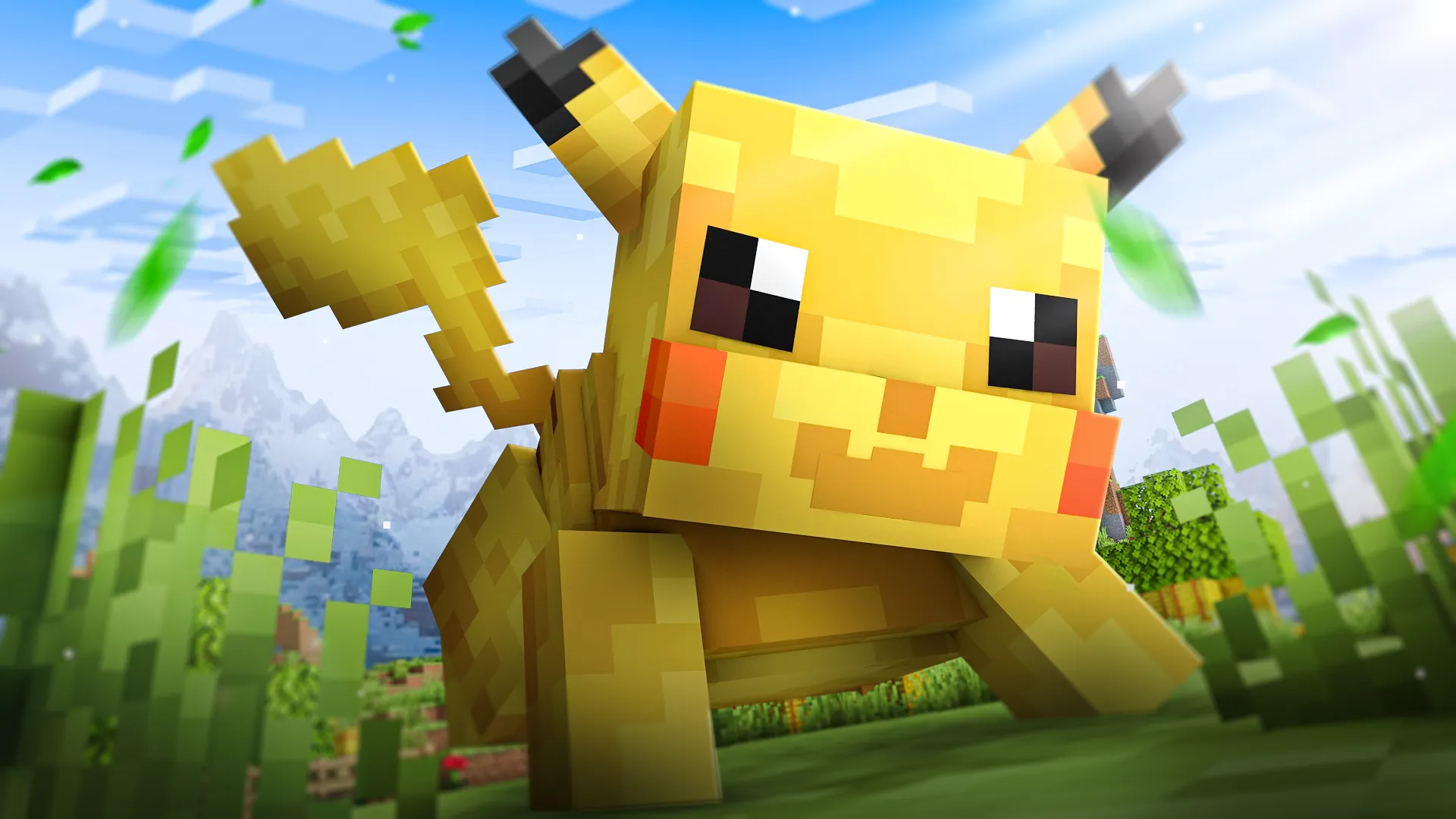 YouTube thumbnail design by ExtoArts — Pikachu SpeedArt